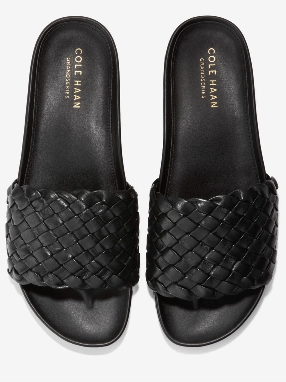 Cole Haan Mojave Slide Sandals - Black Size 6.5 - Picture 3 of 5